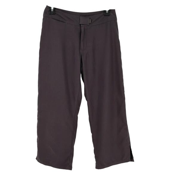 Patagonia Pants - Patagonia Pants Womens 2 Plum Ankle Hiking Straight Leg Zip Hook Loop Gorpcore